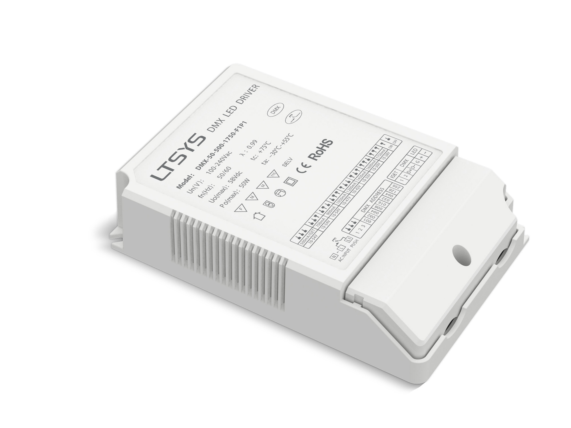 DMX Constant Current Drivers LTECH DMX Driver